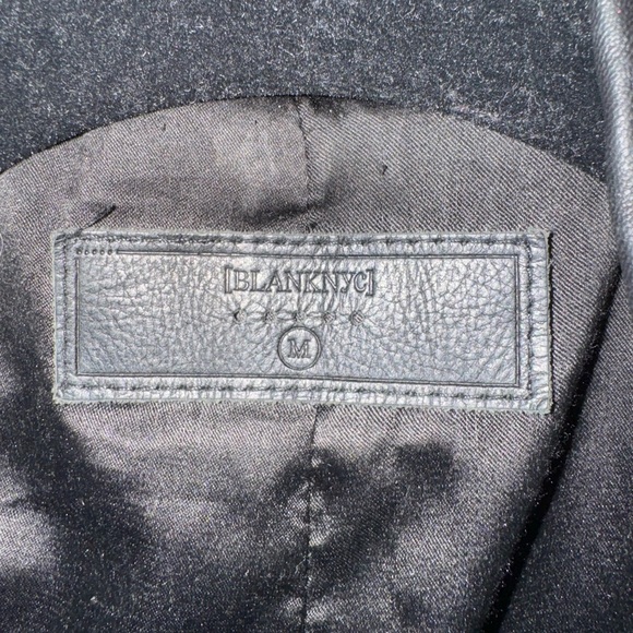 1016 BLANK NYC - black jacket - Picture 3 of 3